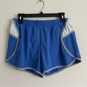Gap Blue and Grey with Underlining Brief and Elastic Waist Running Short